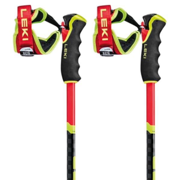 Leki Alpino Wcr Gs Carbon 3d Stavar Röd 135 cm