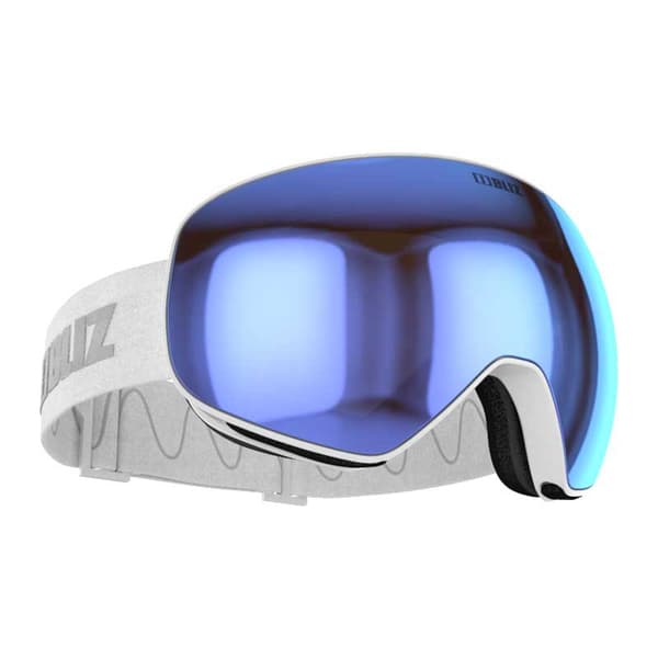 Bliz Skibriller Floz Hvid Brown With Blue Multicoating/CAT3