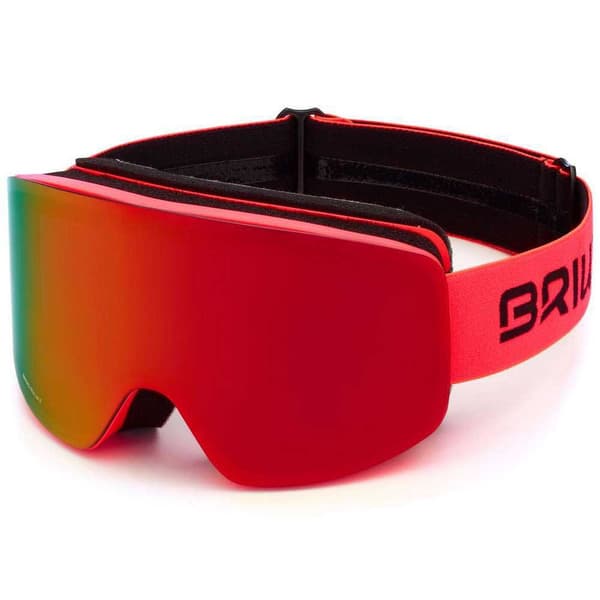 Briko Skidglasögon Borealis Magnetic Röd Orange Flam/CAT2