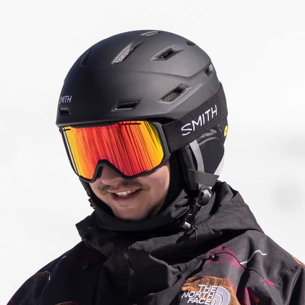 Smith Hiihtolasit Blazer Musta Red Solx Mirror Antifog/CAT2