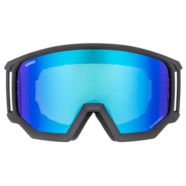 Uvex Skidglasögon Athletic Cv Svart Mirror Blue Colorvision Green/CAT2