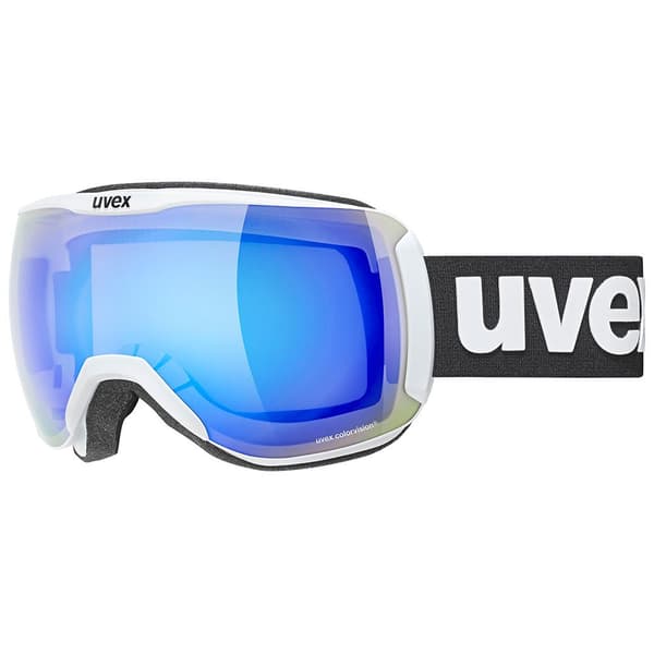 Uvex Skibriller Downhill 2100 Cv Hvid Mirror Blue Colorvision Green/CAT2