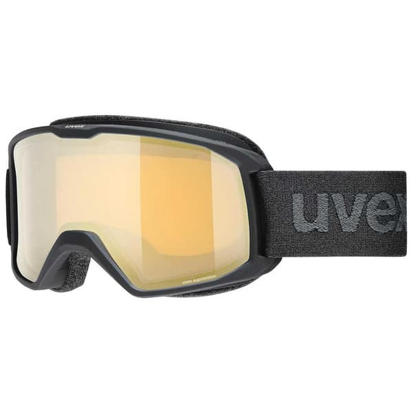 Uvex Skibriller Elemnt Fm Sort Mirror Gold Lasergold Lite/CAT2