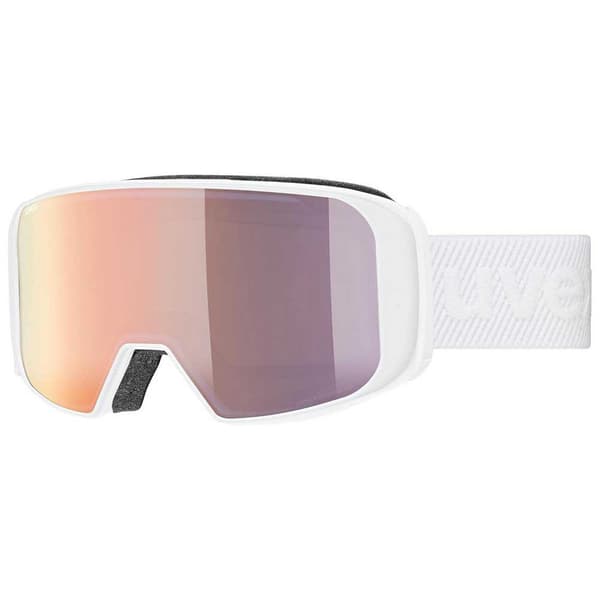 Uvex Hiihtolasit Saga To Valkoinen Mirror Rose Lasergold Lite/CAT3+Clear/CAT1