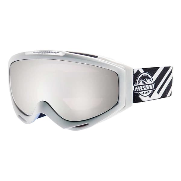 Eassun Skibriller Camp Hvid Silver Mirror/CAT3
