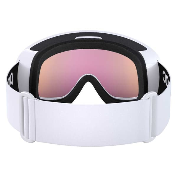 Poc Skibriller Fovea Race Hvid Partly Sunny Orange/CAT2