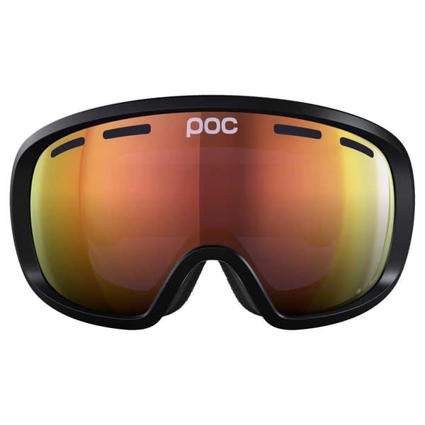Poc Skidglasögon Fovea Svart Partly Sunny Orange/CAT2