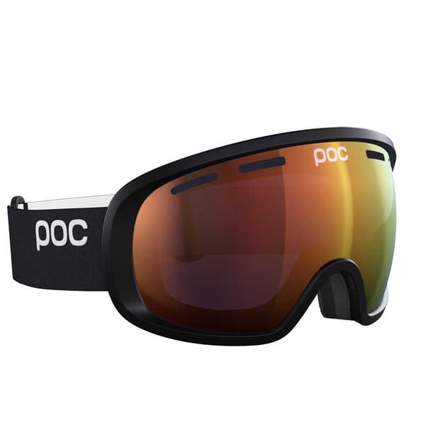 Poc Skidglasögon Fovea Svart Partly Sunny Orange/CAT2