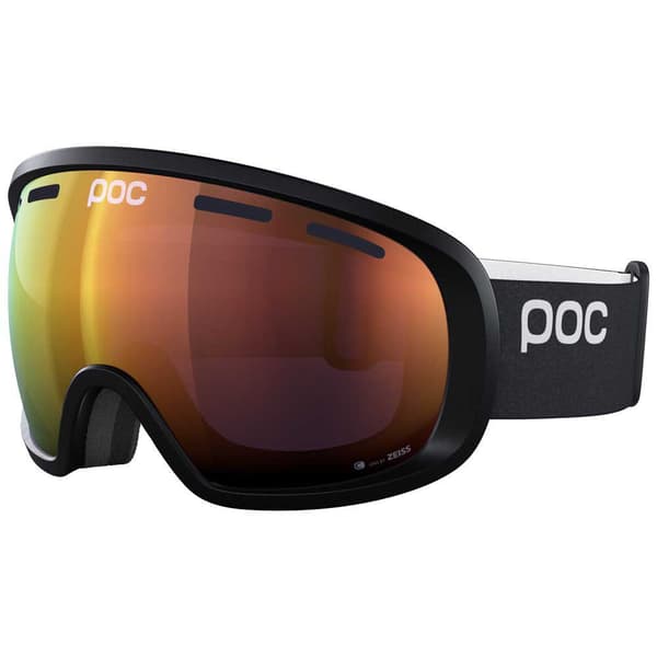 Poc Skidglasögon Fovea Svart Partly Sunny Orange/CAT2