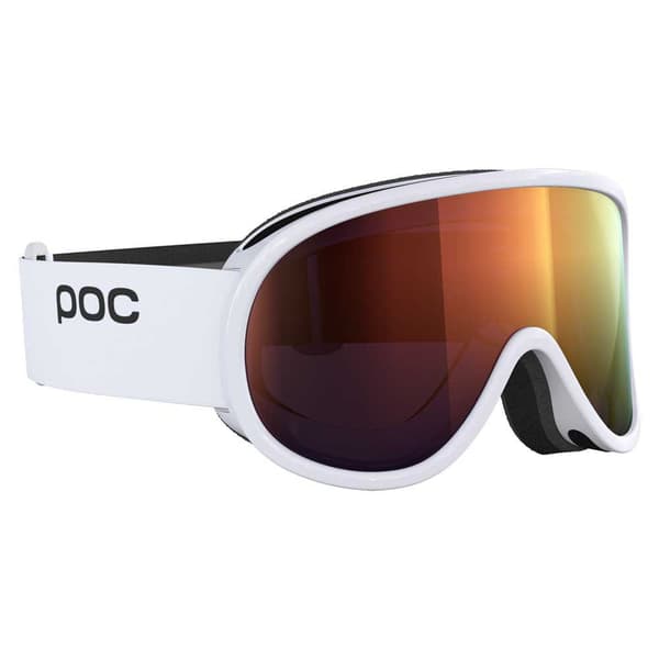 Poc Hiihtolasit Retina Mid Valkoinen Partly Sunny Orange/CAT2