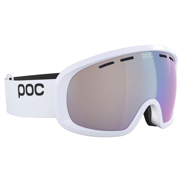 Poc Fovea Mid Fotokromatiske Skibriller Hvid Light Pink Sky Blu/CAT1-3