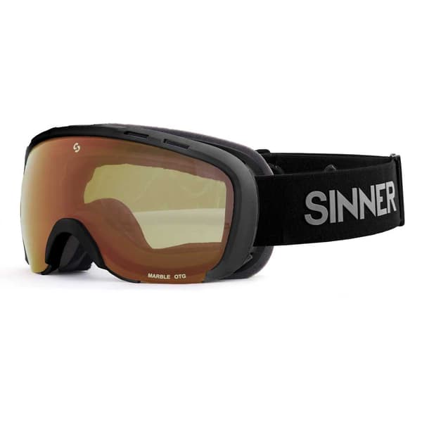 Sinner Skibriller Marble Otg Gylden Double Orange/ CAT2