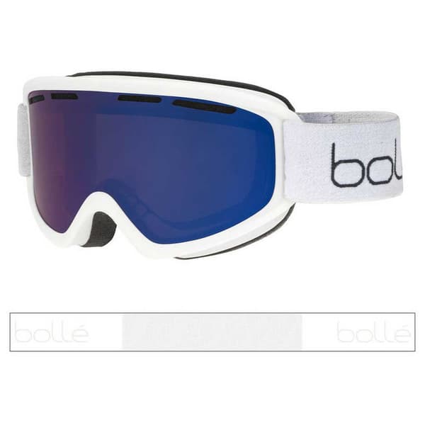 Bolle Skidglasögon Freeze Plus Vit,Blå Bronze Blue/CAT3