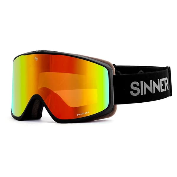 Sinner Skidglasögon Sin Valley Guld Double Orange Oil+Double Pink/ CAT3+CAT1