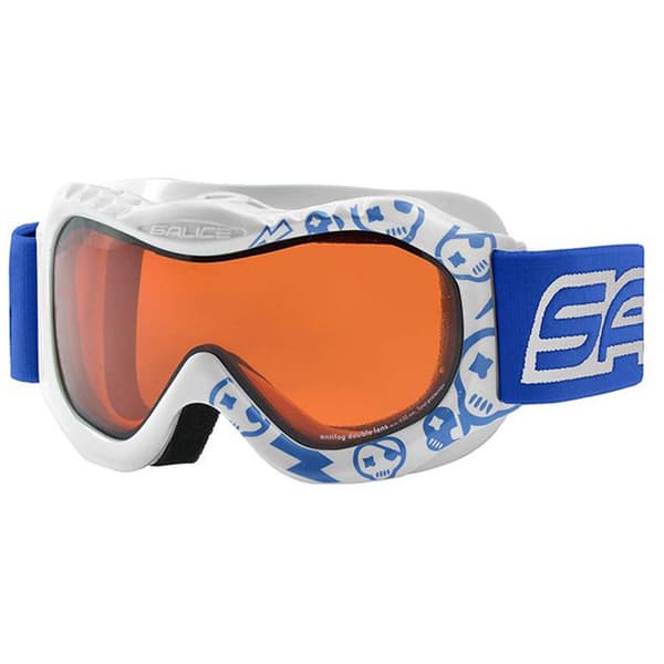 Salice 601 Chromolex Anti Chromolex Anti Tåge Skibriller Junior Hvid Photochromic Chromolex Antifog Yellow/CAT1-2