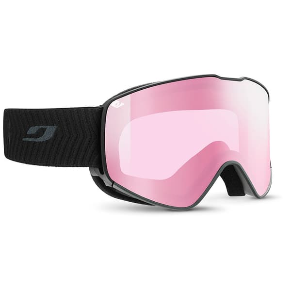 Julbo Skidglasögon Alpha Svart Pink/ Flash Silver/CAT1