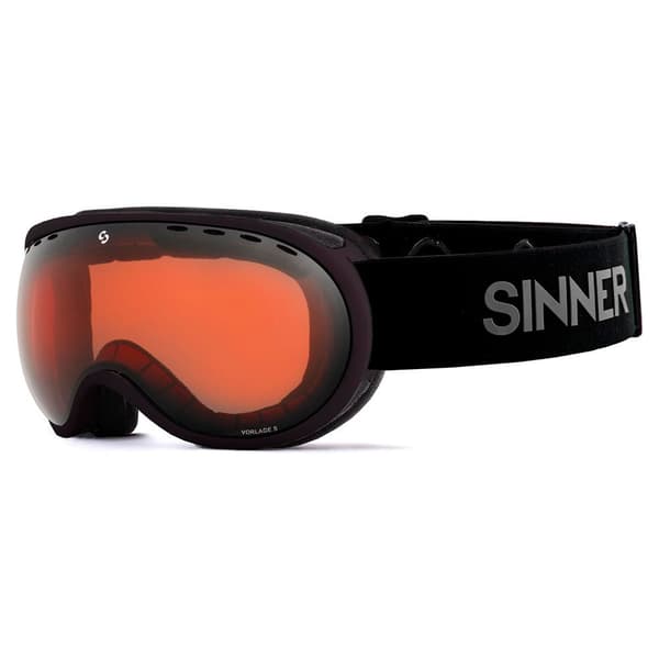 Sinner Skidglasögon Vorlage S Svart Double Orange Sintec Vent/ CAT2