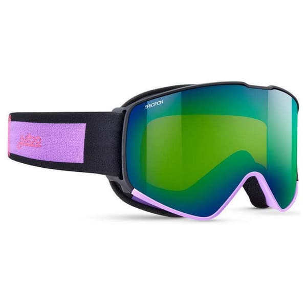 Julbo Polariserade Skidglasögon Alpha Lila Flash Green Orange/CAT3
