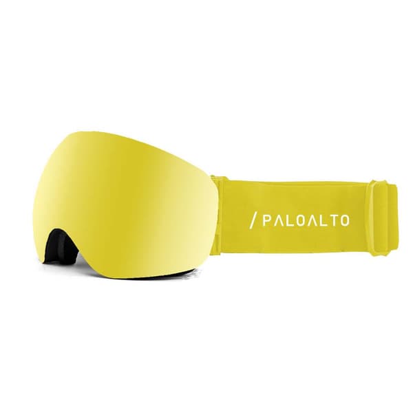Paloalto Hiihtolasit Capitan Keltainen Yellow Revo / Spherical / Anti Fog / Anti Scratch/CAT3