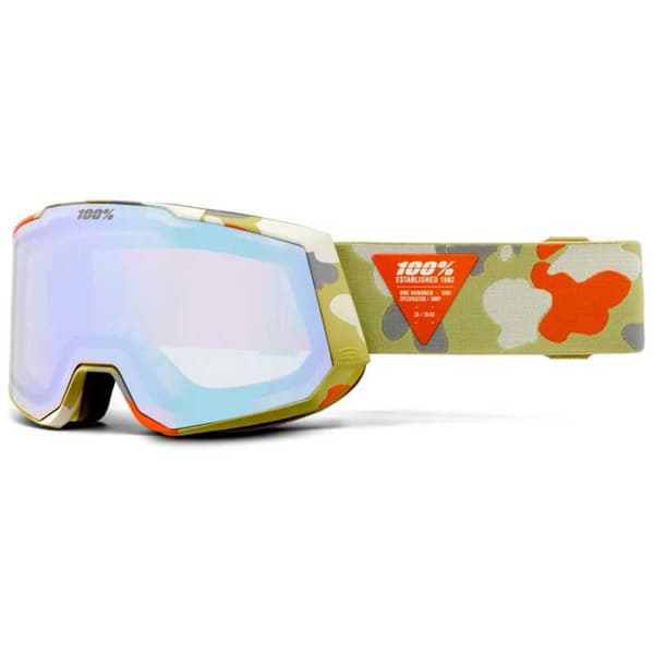 100percent Skidglasögon Snowcraft Xl Hiper Grönt Mirror Copper Lens/CAT4
