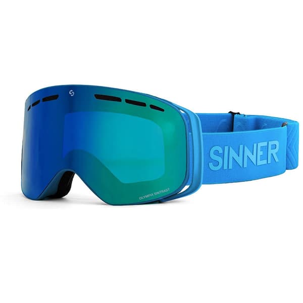 Sinner Skibriller Olympia+ Blå Double Blue Sintrast Vent/CAT3