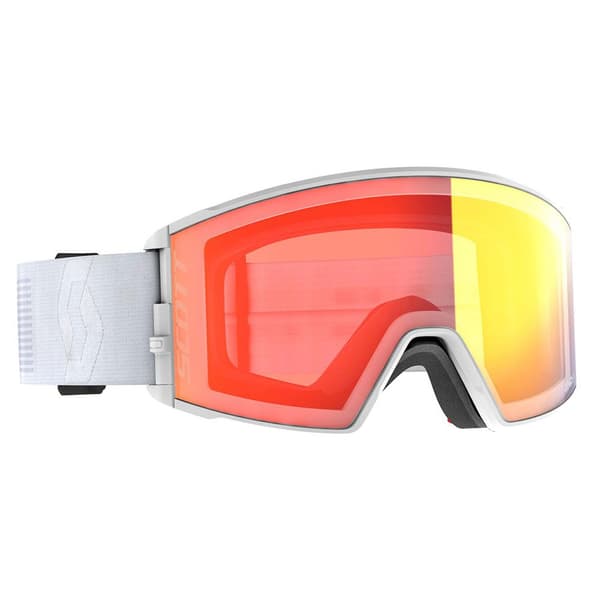Scott Skibriller React Light Sensitive Grå Light Sensitive Red Chrome/CAT2-3
