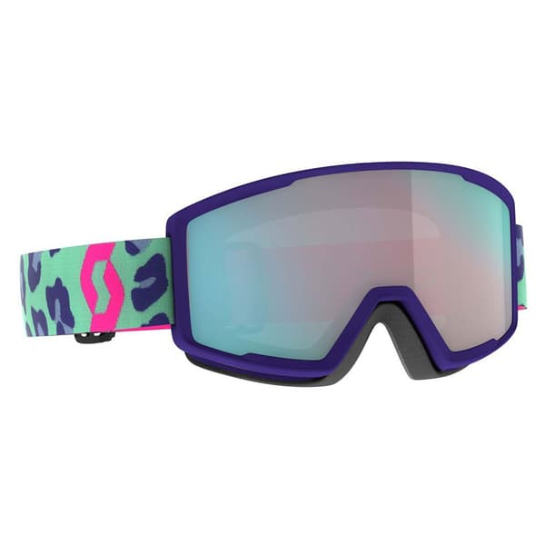 Scott Skidglasögon Factor Pro Grönt,Rosa Enhancer Aqua Chrome/CAT2