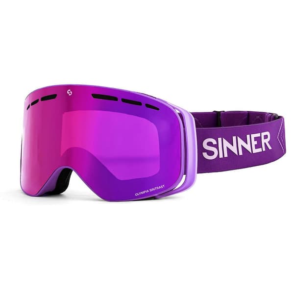 Sinner Skidglasögon Olympia+ Lila Double Pink Sintrast Vent/CAT2