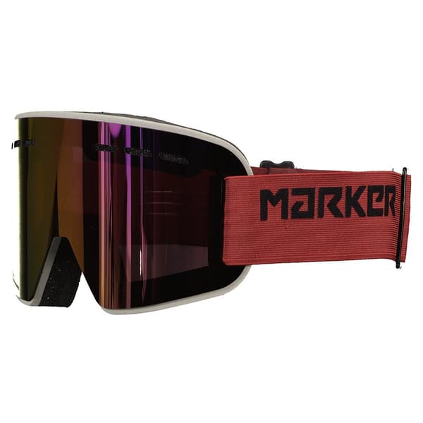 Marker Skidglasögon Smooth Operator L Röd Wine Gold Mirror/CAT3