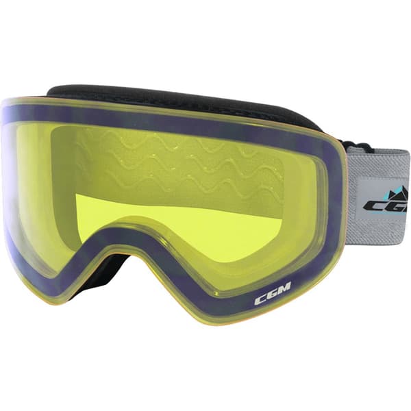 Cgm Skibriller 781a Mag Sort Yellow/CAT1