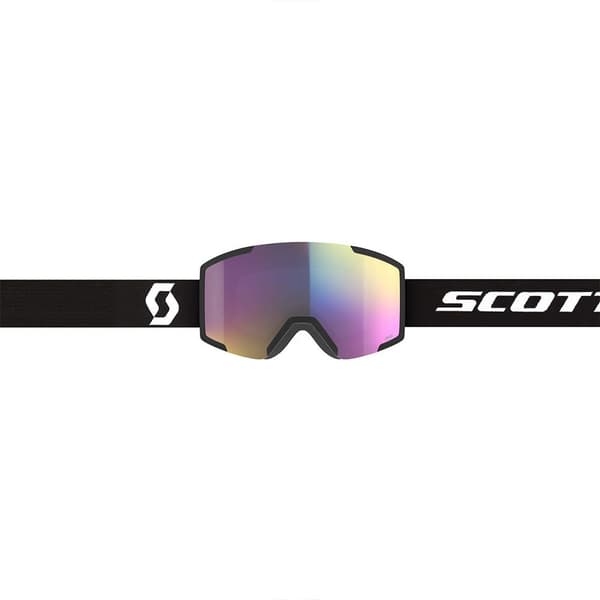 Scott Skidglasögon Shield Svart Enhancer Teal Chrome/CAT3