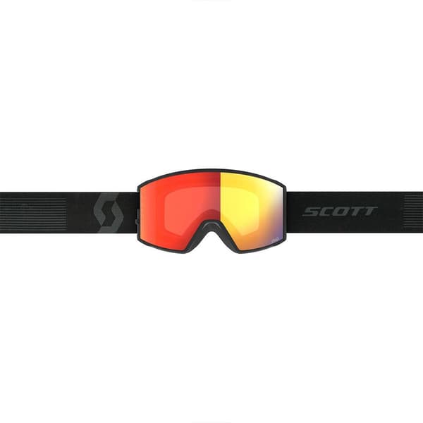 Scott Skidglasögon React Svart Enhancer Red Chrome/CAT2