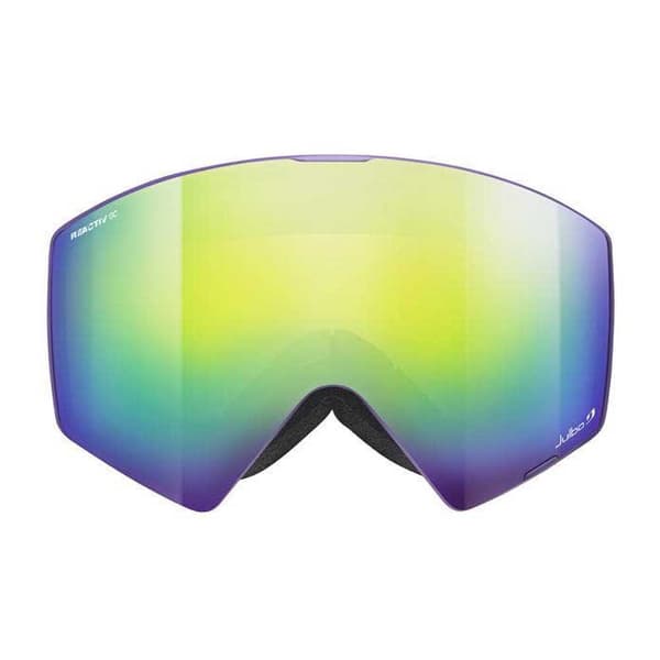Julbo Skidglasögon Razor Edge Svart,Lila Flash Green Reactiv CAT2-3 GlareControl