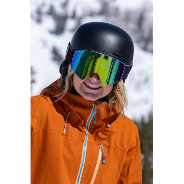 Julbo Skidglasögon Razor Edge Svart,Lila Flash Green Reactiv CAT2-3 GlareControl