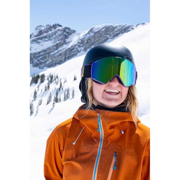 Julbo Skidglasögon Razor Edge Svart,Lila Flash Green Reactiv CAT2-3 GlareControl