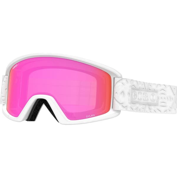 Giro Hiihtolasit Dylan Valkoinen,Pinkki Amber Pink/CAT2+Yellow/CAT0