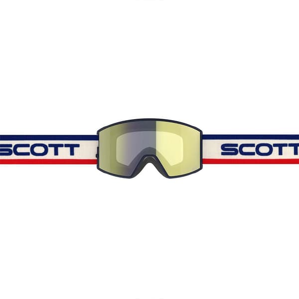 Scott Hiihtolasit React Beige Amplificator Yellow Chrome/CAT2