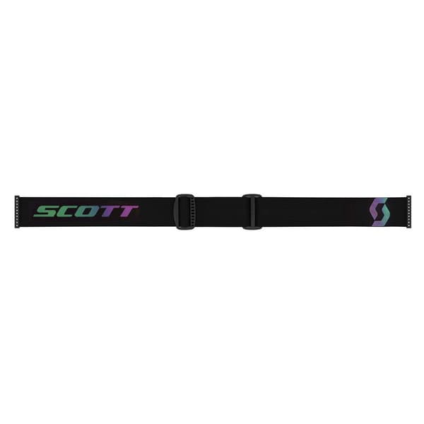 Scott Skidglasögon Shield Svart Enhancer Teal Chrome/CAT3