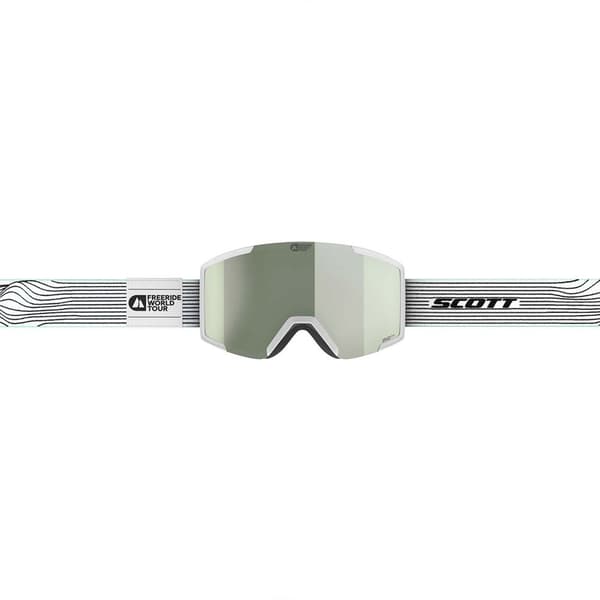 Scott Skidglasögon Shield Fwt Amp Pro  Amp Pro White Chrome/CAT2