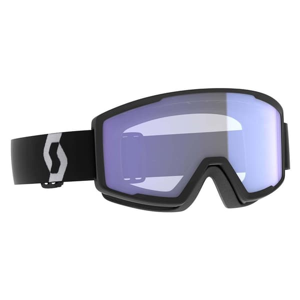 Scott Skidglasögon Factor Pro Svart Illuminator Blue Chrome/CAT2