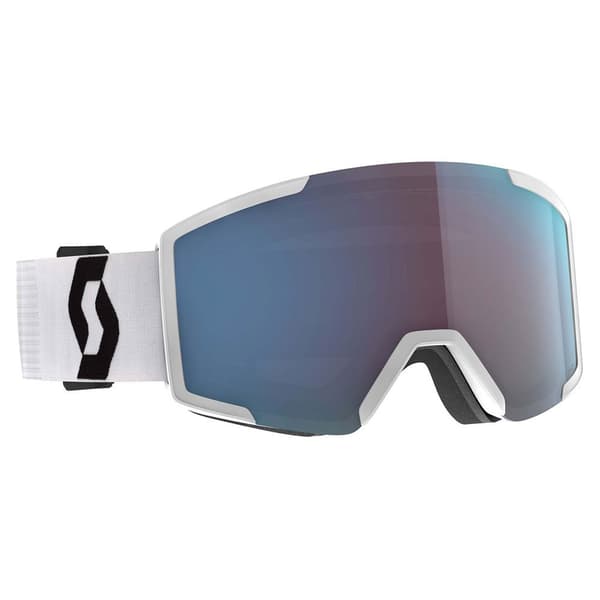 Scott Shield Skibriller Transparent Enhancer Blue Chrome/CAT2