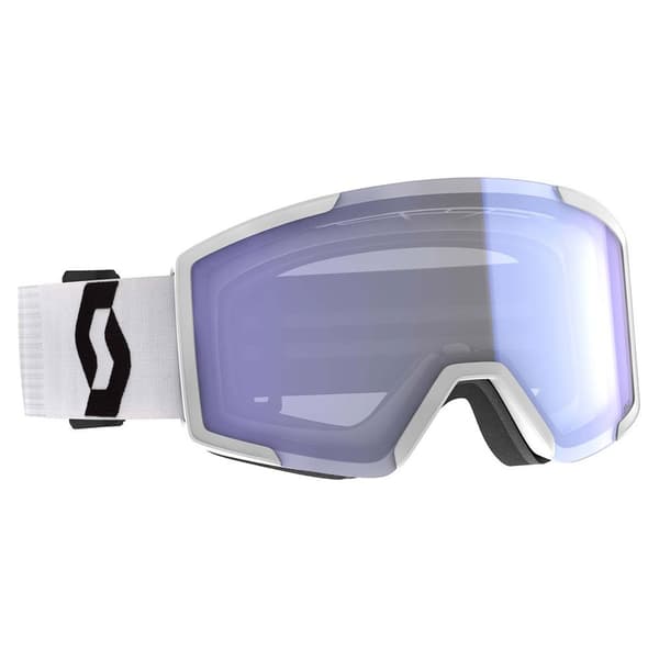 Scott Shield Skibriller Transparent Enhancer Blue Chrome/CAT2