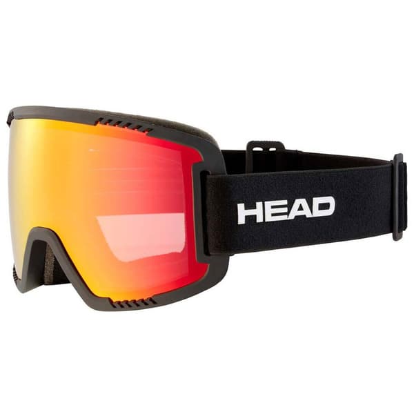 Head Contex L Skibriller Sort Black Red/CAT2