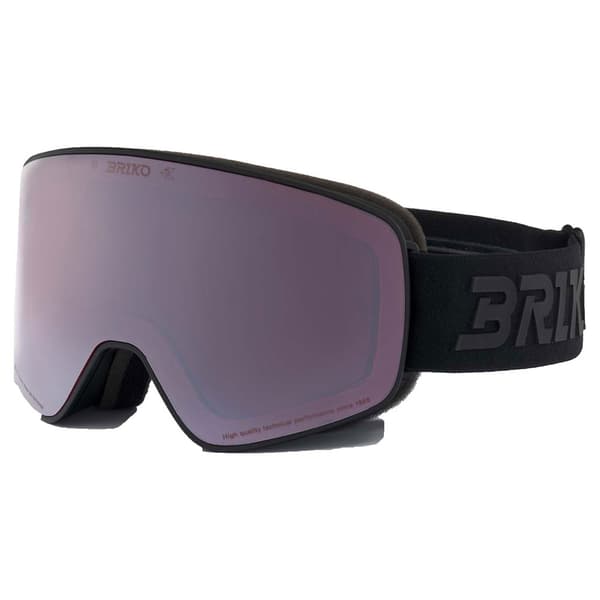 Briko Chino Sharp Lite Skibriller Sort Purple Black Mirror/CAT3