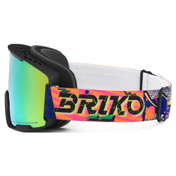 Briko Chino Sharp Lite Skidglasögon Blå Gold Mirror/CAT3