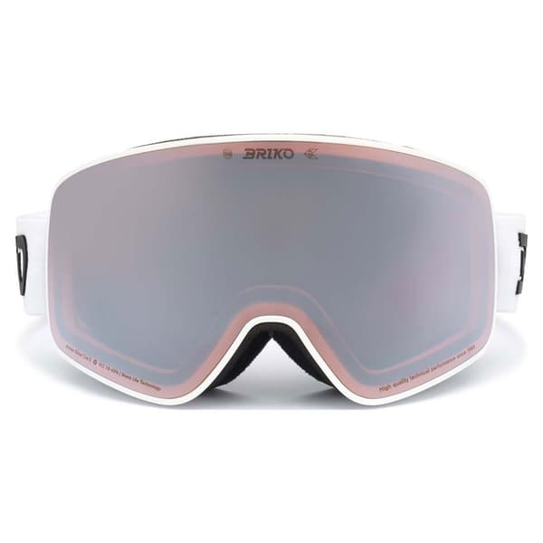 Briko Chino Sharp Lite Skidglasögon Vit Silver Mirror/CAT2
