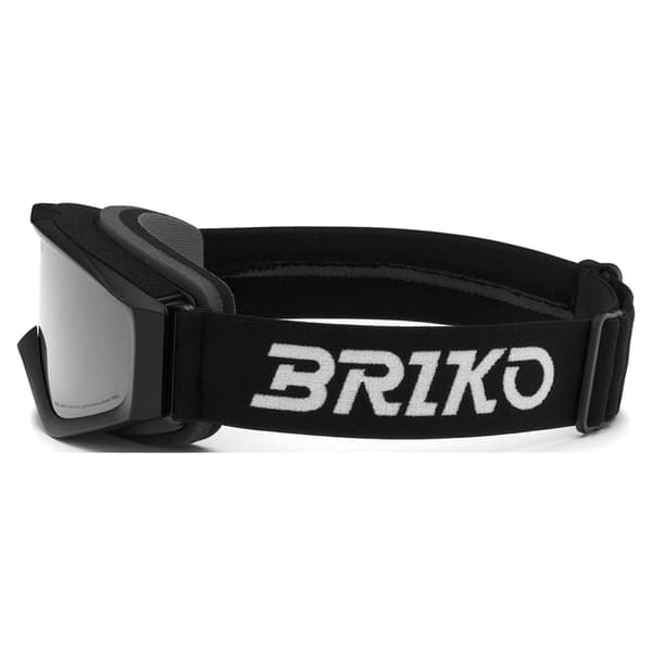 Briko Thunder Junior Skibriller Sort Silver Mirror/CAT2