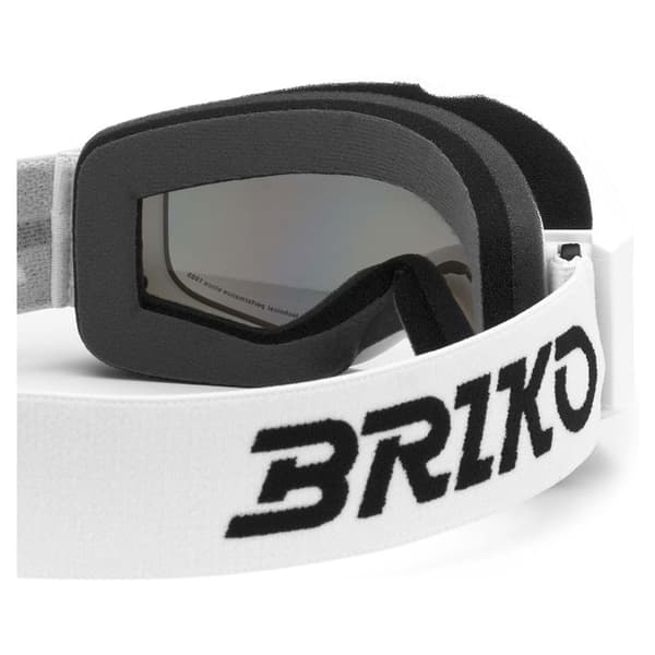 Briko Thunder Junior Skidglasögon Vit Silver Mirror/CAT2