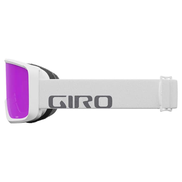Giro Sagen Skibriller Til Kvinder Hvid Amber Pink/CAT2+Yellow/CAT1