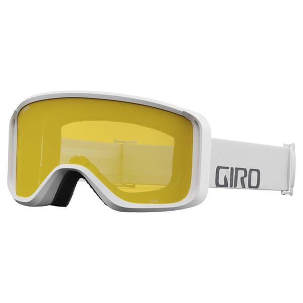 Giro Sagen Skibriller Til Kvinder Hvid Amber Pink/CAT2+Yellow/CAT1
